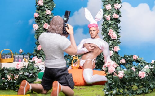 Photographer Banged the Easter Bunny