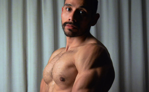 Handsome And Sexy Muscle Man Jaciel Would Get It