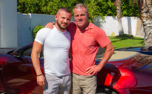 Sean Harding gets fucked by stepdad Dale Savage