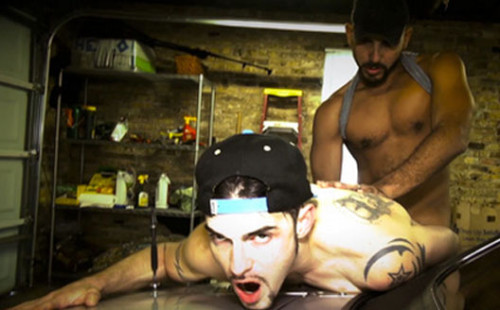 Antonio Biaggi fucks and creams Cuty Luiss' raw ass