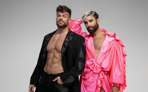 Ricky Merino x Conchita Wurst Smalltown Boy M/V debuts at #10 LGBTQ Music Chart