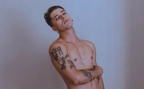 Mysterious Big Cocked Guy Giovanni Shows It All