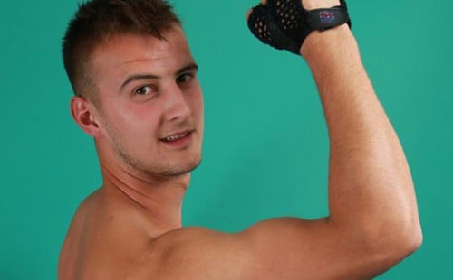 Athletic Footballer Mike Pasco