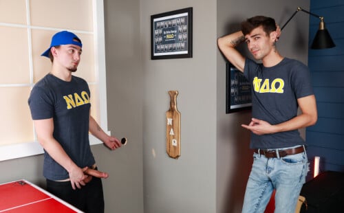 College Boy Cock Sucking With Masyn Thorne & Jacob Acosta