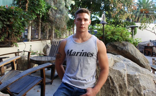 Spencer Laval bust a nut!