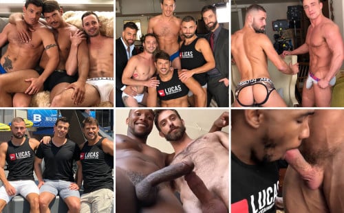 ON SET: Tyler Roberts, Jesse Santana, Pheonix Fellington