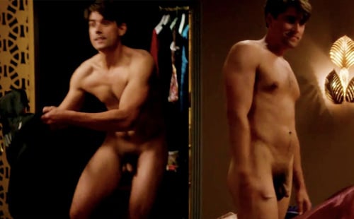 Actor Nick Clifford full frontal naked in a serie