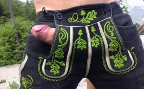 Free lenderhosen dicks