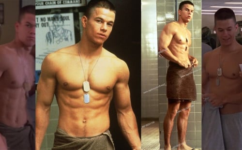 Young stud Mark Wahlberg was uber hot!