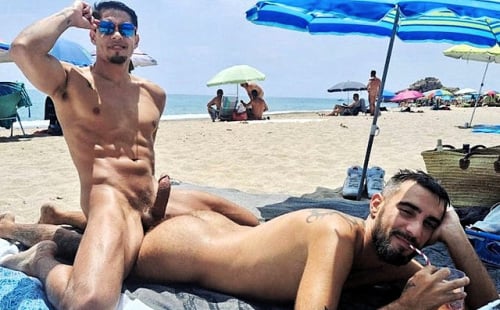 Beaches get realley crowded