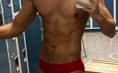 Red Speedo Selfies