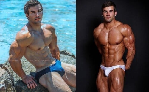 The cute and muscled Jake