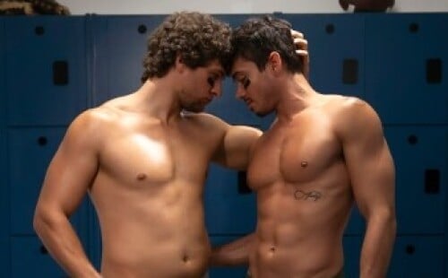 Gay Locker Room Sex With Ashton Summers & Shamu Azizam