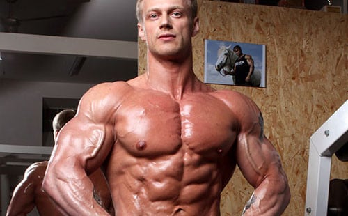 One Very Hot and Sweaty Muscle Man