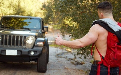 Hitchhiker fucked