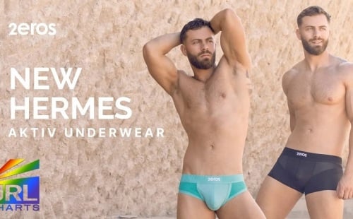 2eros unveils NEW HERMES Aktiv Underwear Line
