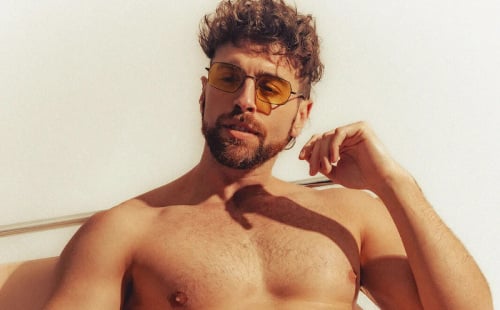 Bearded Hunk JeanPaul Has A Lovely Bulge