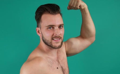 Athletic Greg Rose Shows Off