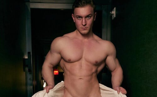 More Intact Bodybuilder Cock With Gorgeous Rasmus