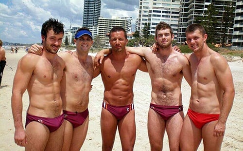 Speedos in America... Weird