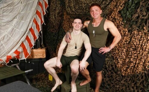 Military Fuck Buddies Jeremiah Cruze And Damien King