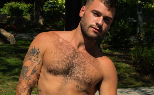 Sexy Toronto Furball Tan Blitz in First Gay Porn Scene