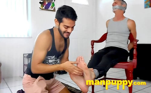 Guy Duct Tapes Cheating Lover in Tickle Confession