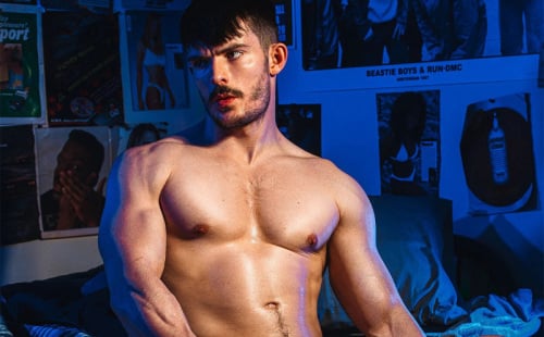 Model Lee Gets Sweaty For Soft Focus