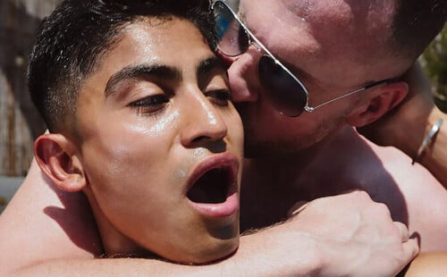 Nelso Garcia takes Tim Kruger's cock at TimTales