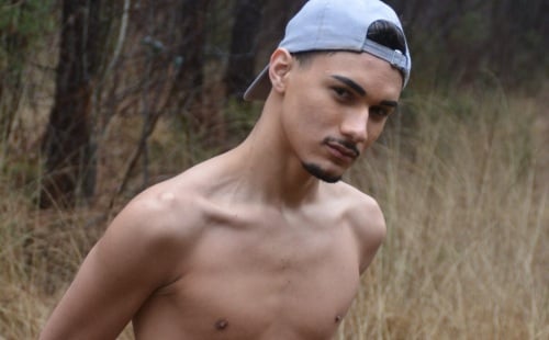 Adrian In the woods - Gay Porn Sky