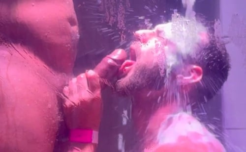 Viktor Rom fucks Tianko in the shower