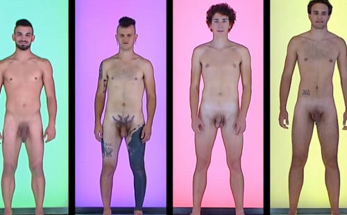 Italian straight guys at Naked Attraction