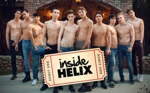 Helix Studios' teaser for upcoming gay porn series