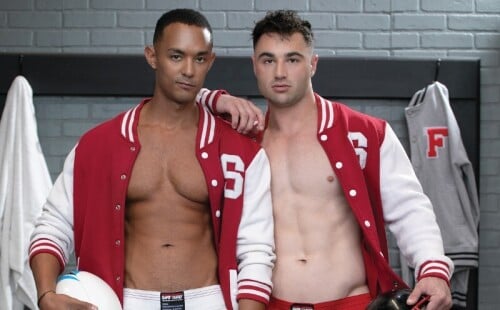 We Would All Love To Ride The Locker Room Cock Of Big Dude Michael Boston
