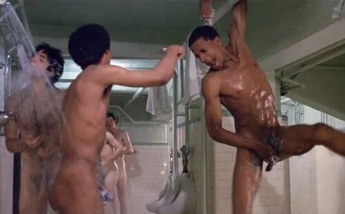 Full frontal TV movie shower scene