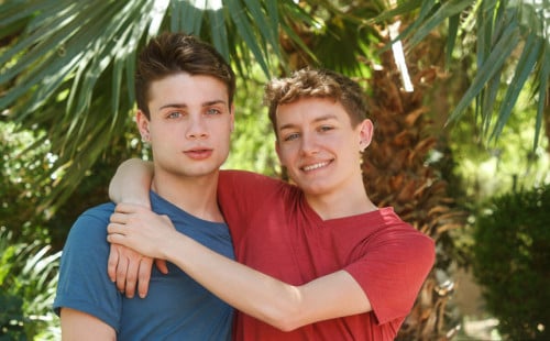 Ryan opens up Leo Frost's tight twink hole