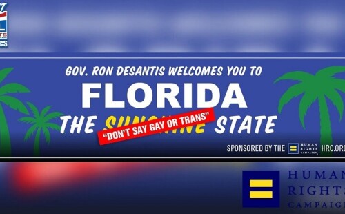 Tampa HRC' Billboards Greet Travelers with Anti-Gay Slogan