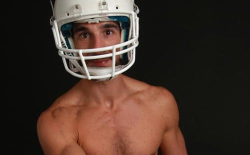 Footballer Lover Ian Hamble Shows Off