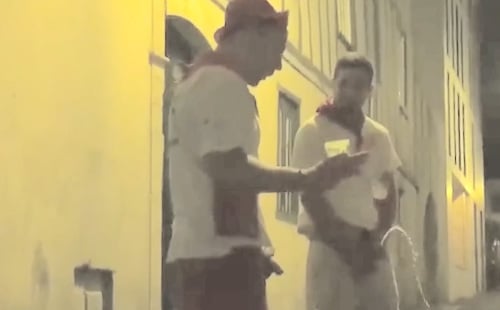 Straight guys with their dicks out in public