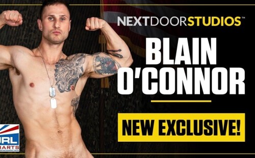 Gay Porn Star Blain O’Connor Signs Exclusive Contract with Next Door Studios