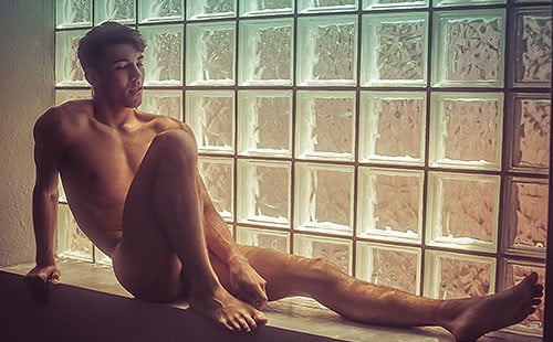 Handsome Young Stud Alex Riley Solo Photoshoot