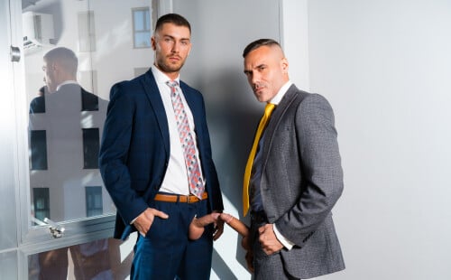 Manuel Skye screws recent employee Craig Marks in Kissing The Boss