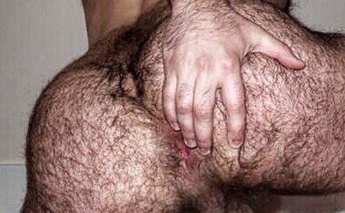 Horny hairy hole