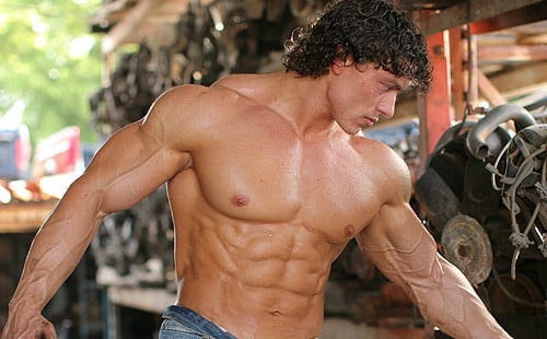 The Huge and Handsome Bodybuilder Denis Sergovskiy