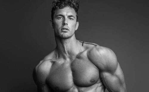 Enjoying The Big Bulge Of Christian Hogue Again