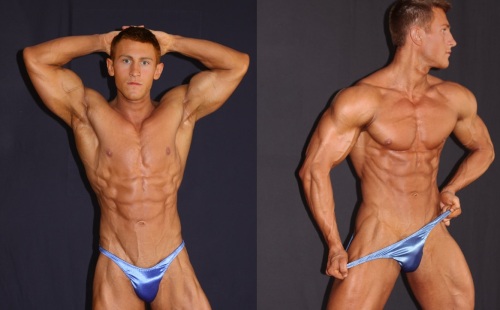 Easter European Guy Petr Erotic Posing