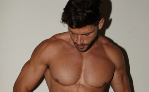 More Fitness Model Cock With Handsome Guille