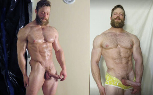 Nude muscle hot guy
