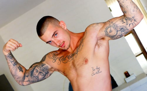 Tattoed stud John Murphy