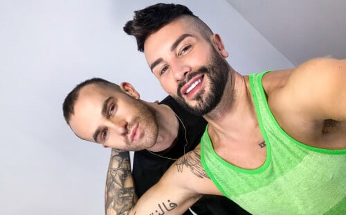 Andrea Suarez and Jackson Radiz flip-fuck bareback